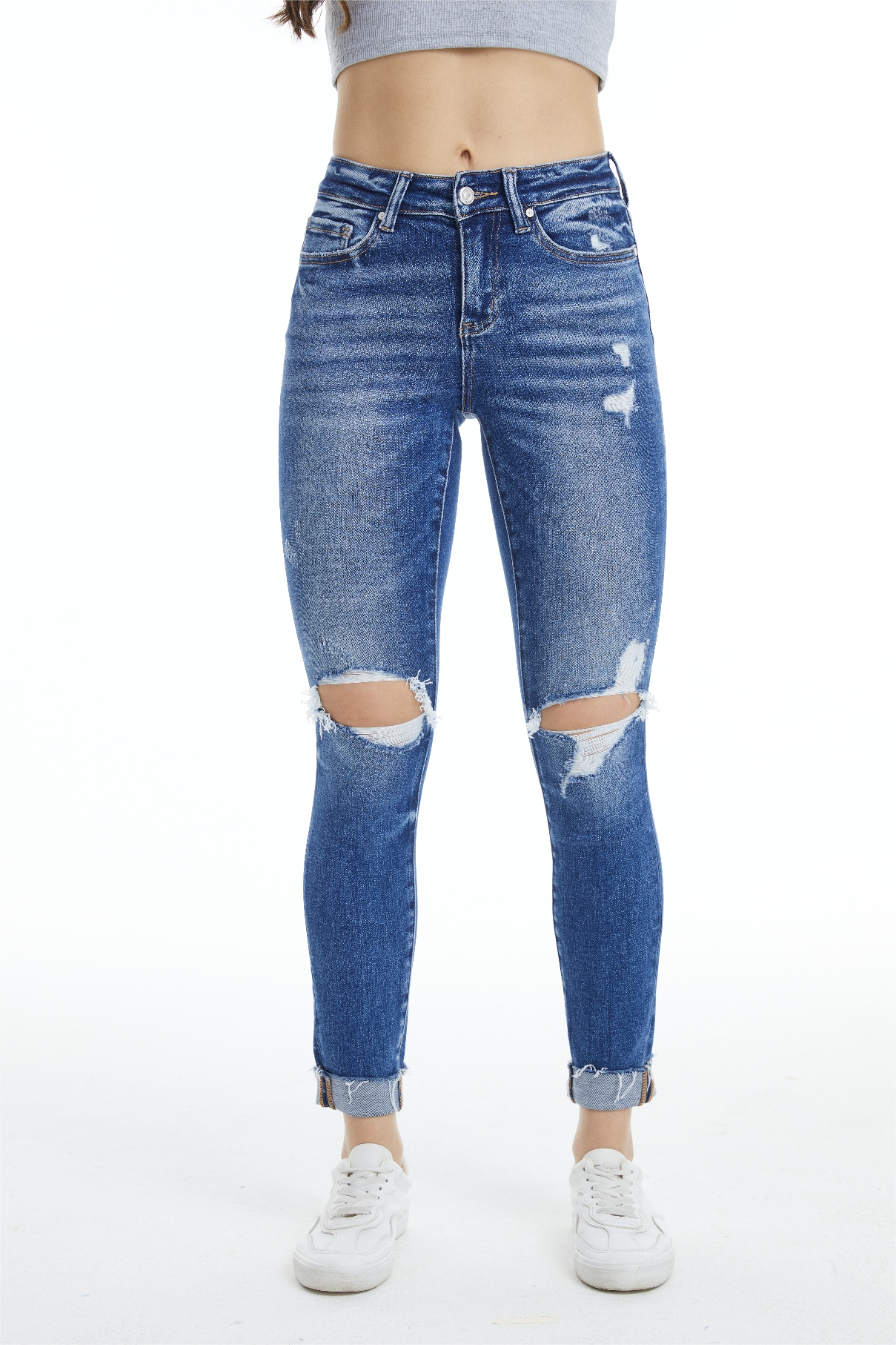JOJO MID RISE SKINNY