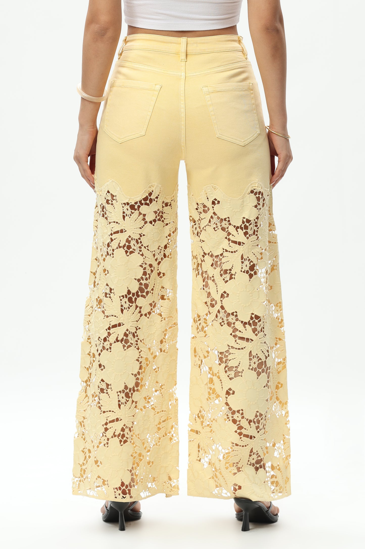 FLORA HIGH RISE WIDE LEG