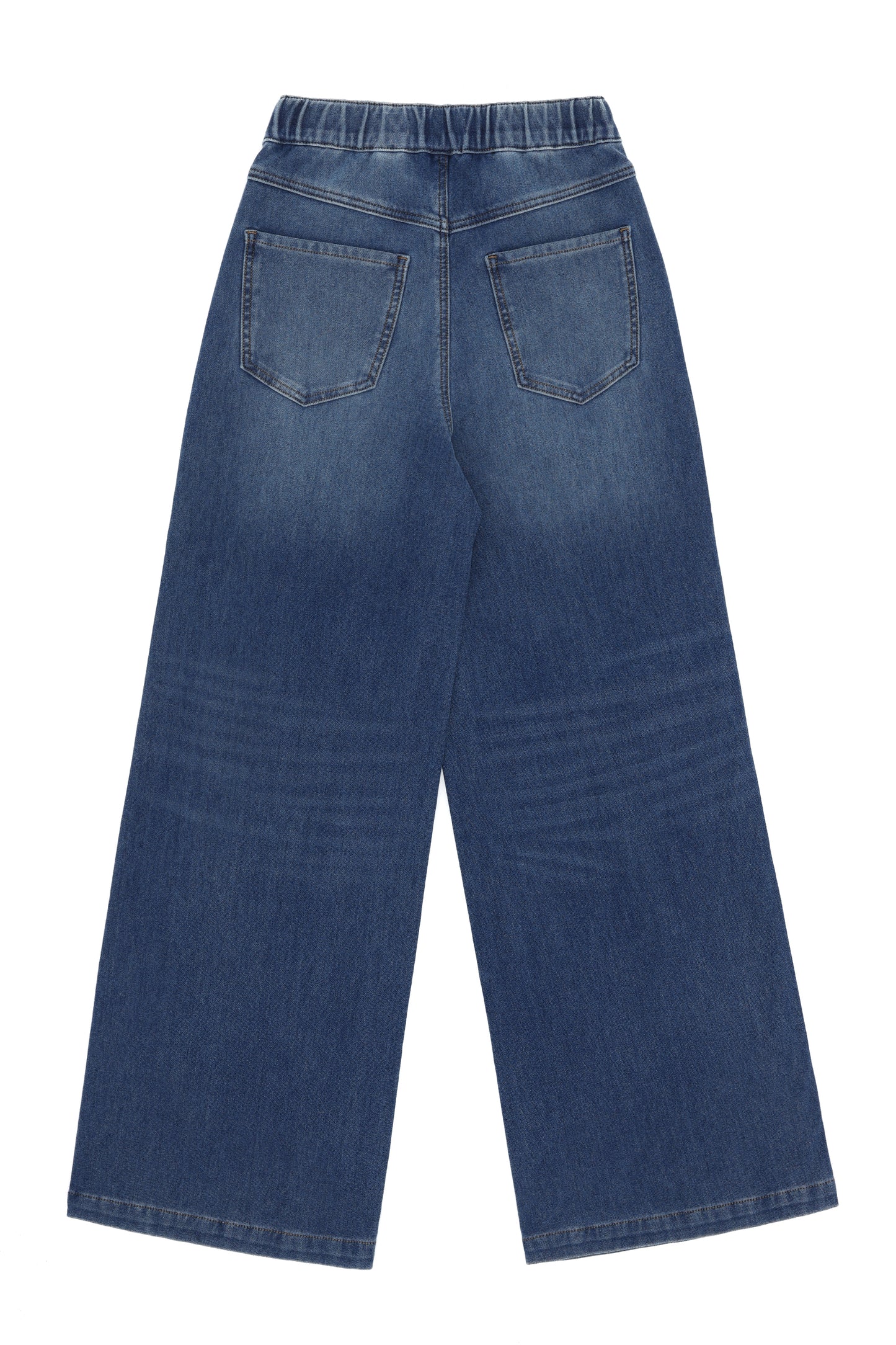 HIGH RISE WIDE LEG BYW8282 (BYJJ042) MEDIUM BLUE