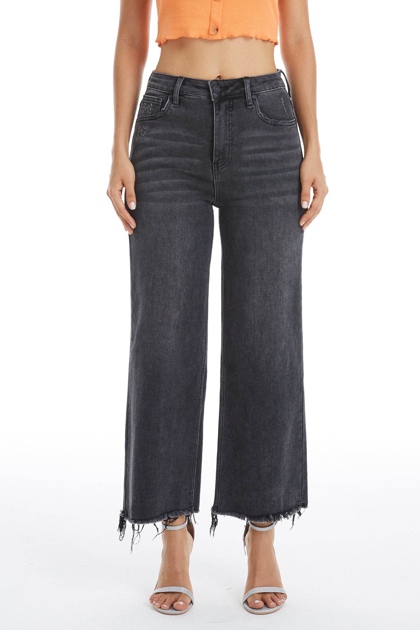 HIGH RISE ANKLE WIDE