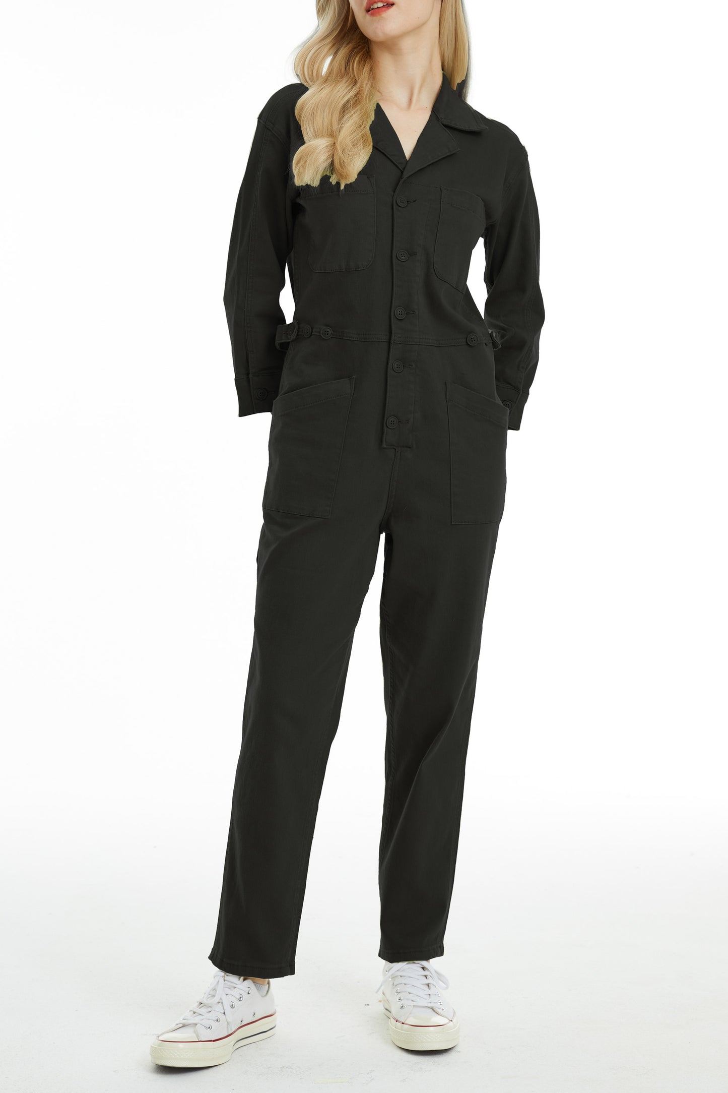 LONG SLEEVE JUMPSUIT
