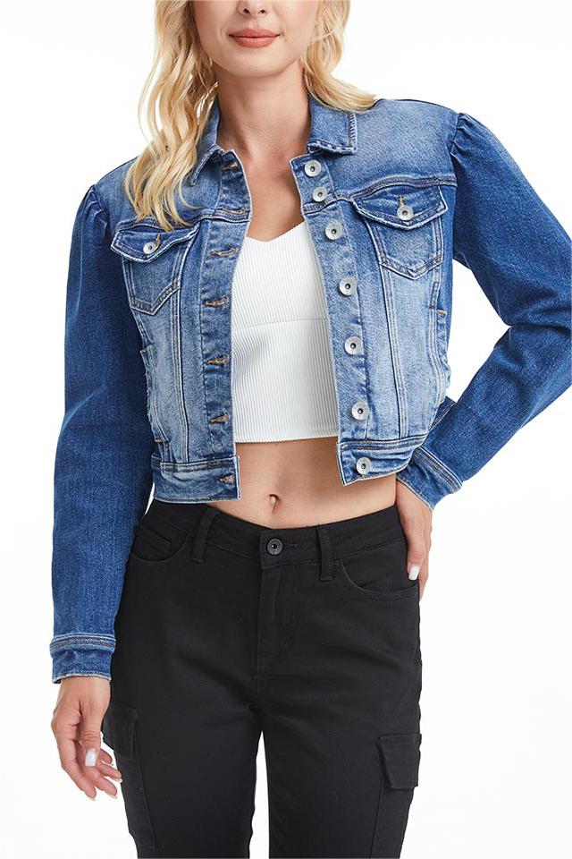 PUFFY SLEEVE JACKET
