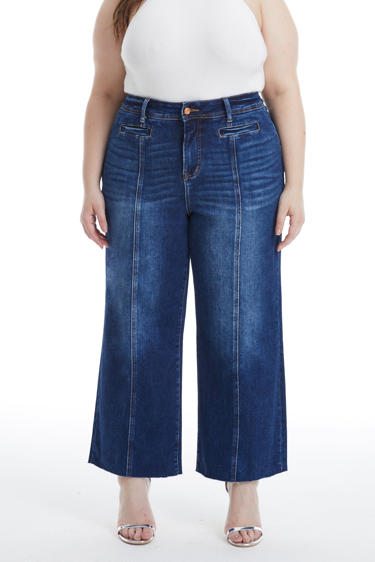 PLUS HIGH RISE WIDE LEG