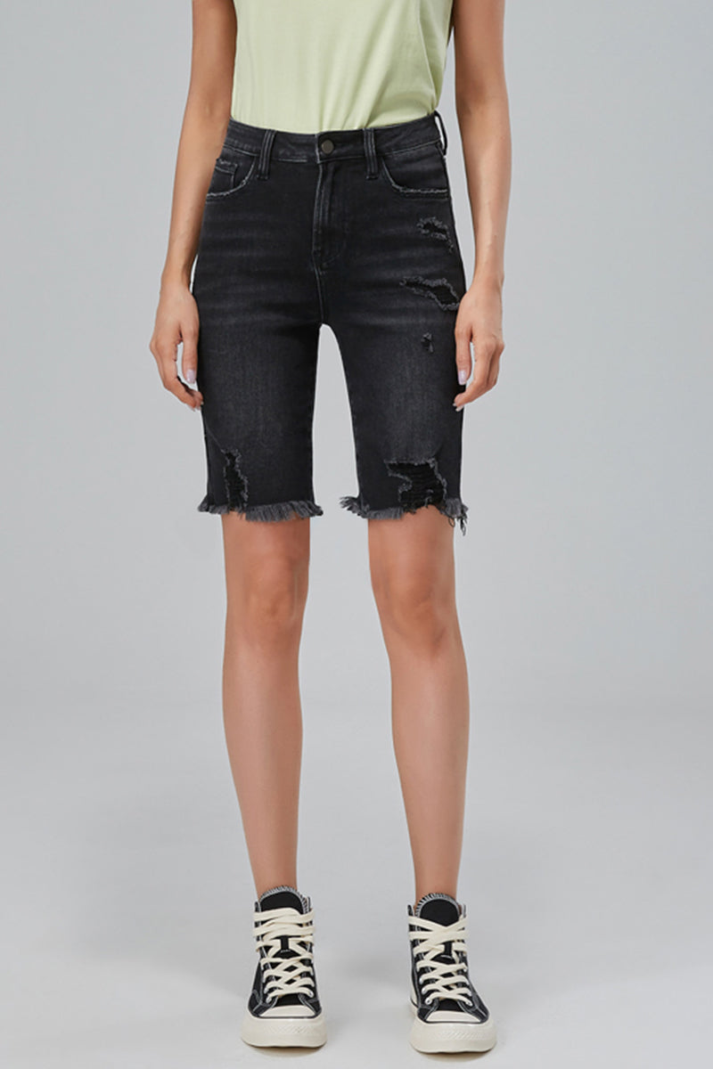 HIGH RISE BERMUDA SHORTS