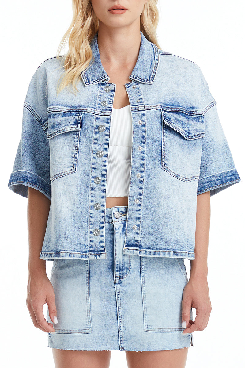 PUFFY SLEEVE JACKET