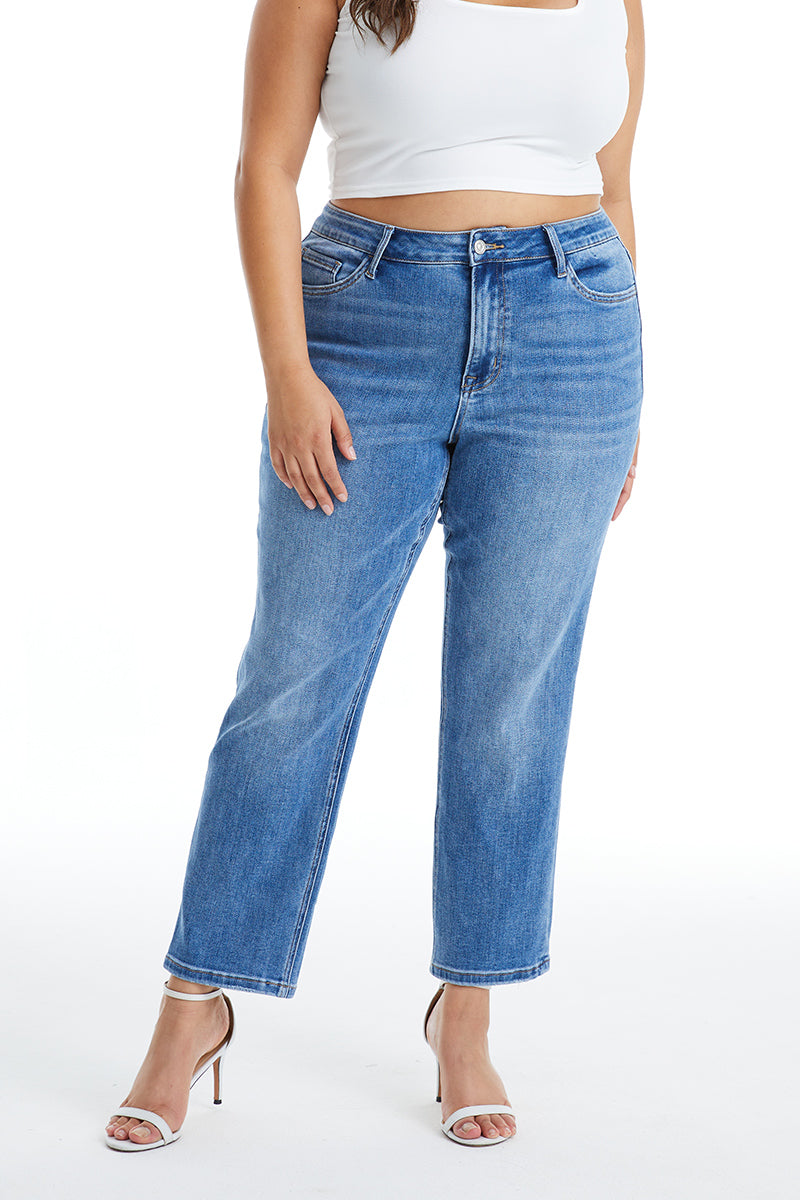 PLUS HIGH RISE STRAIGHT LEG