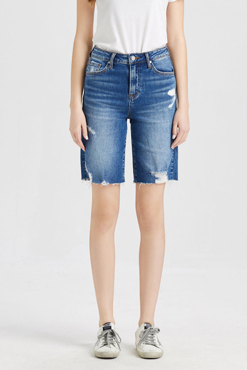 HIGH RISE BERMUDA SHORTS