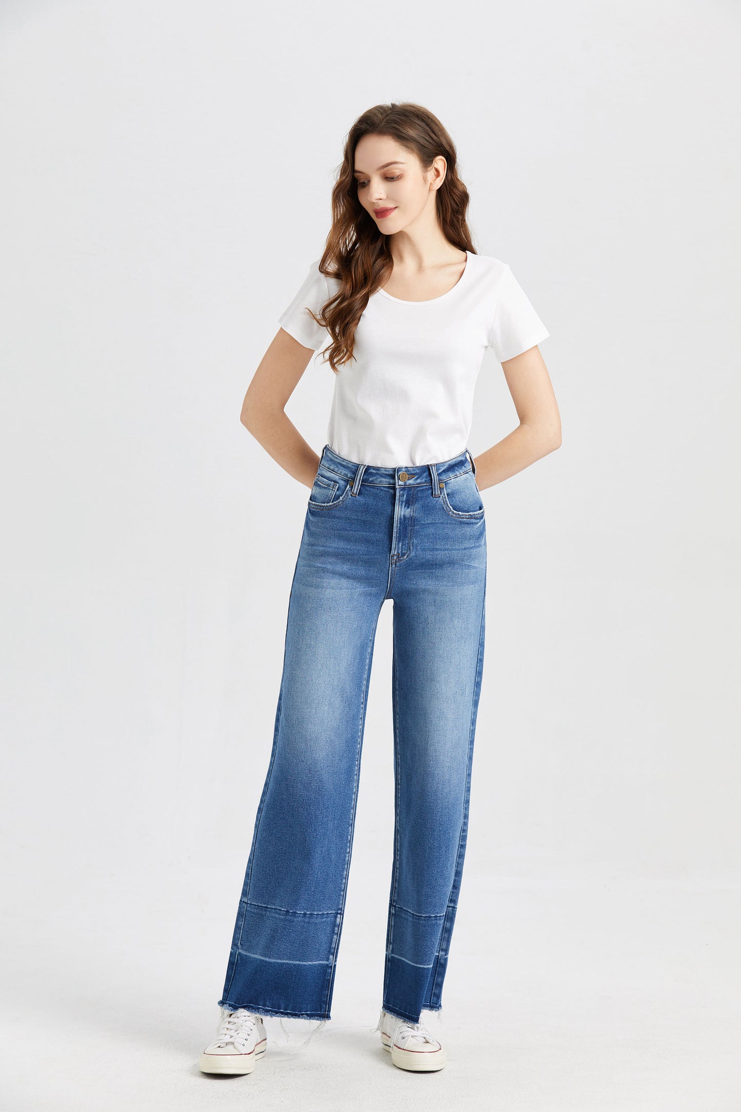DEANIE HIGH RISE WIDE LEG