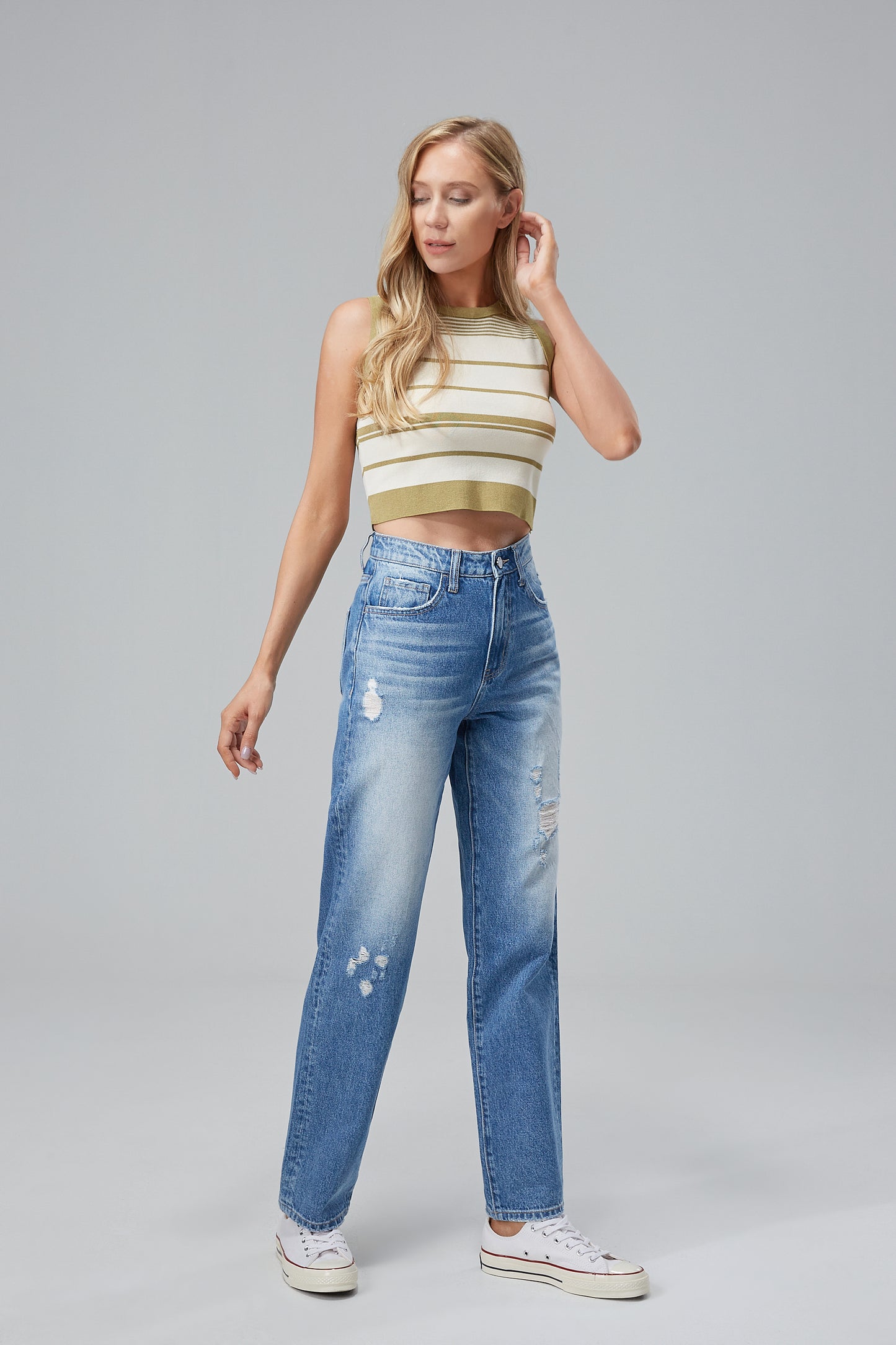 HIGH RISE STRAIGHT LEG