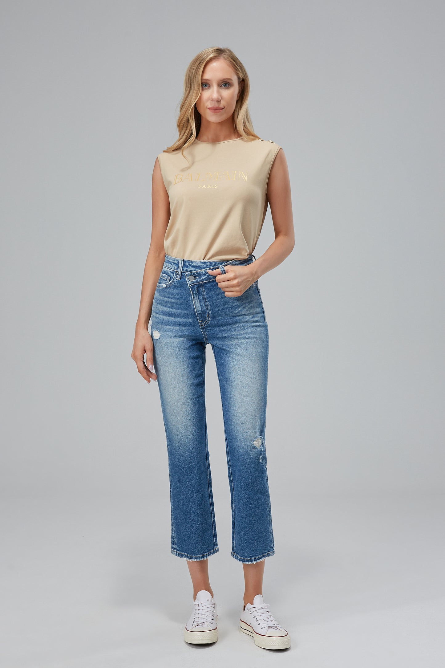 BONNIE HIGH RISE STRAIGHT LEG