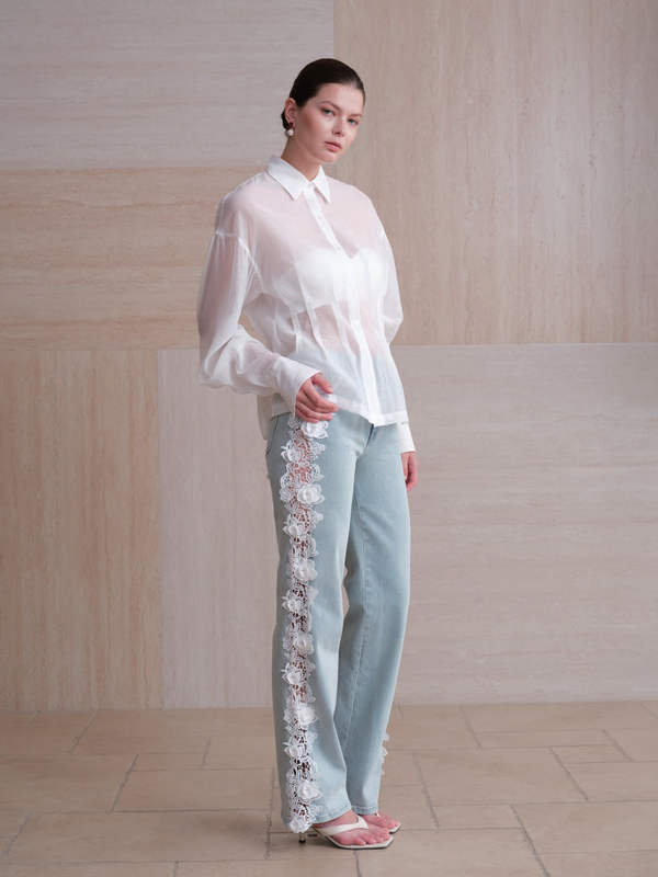 HONG KONG HIGH RISE STRAIGHT FULL JEANS BYT5366