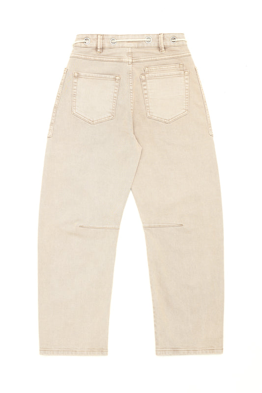 GRETA HIGH RISE BARREL  BYOX034 (BYJJ053) LIGHT KHAKI