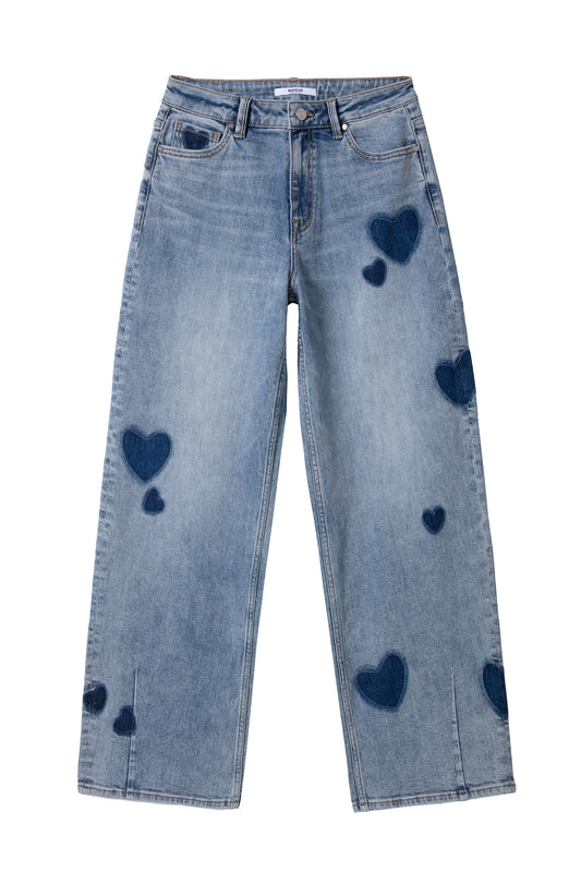 ROSALIND HIGH RISE BARREL BYOX032 (BYMJ294) LIGHT BLUE