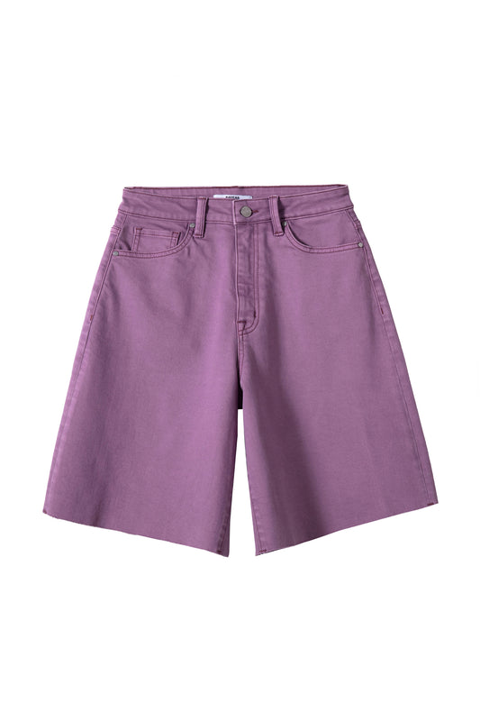 GRETA HIGH RISE BERMUDA BYMD014 (BYJJ047) VIOLET