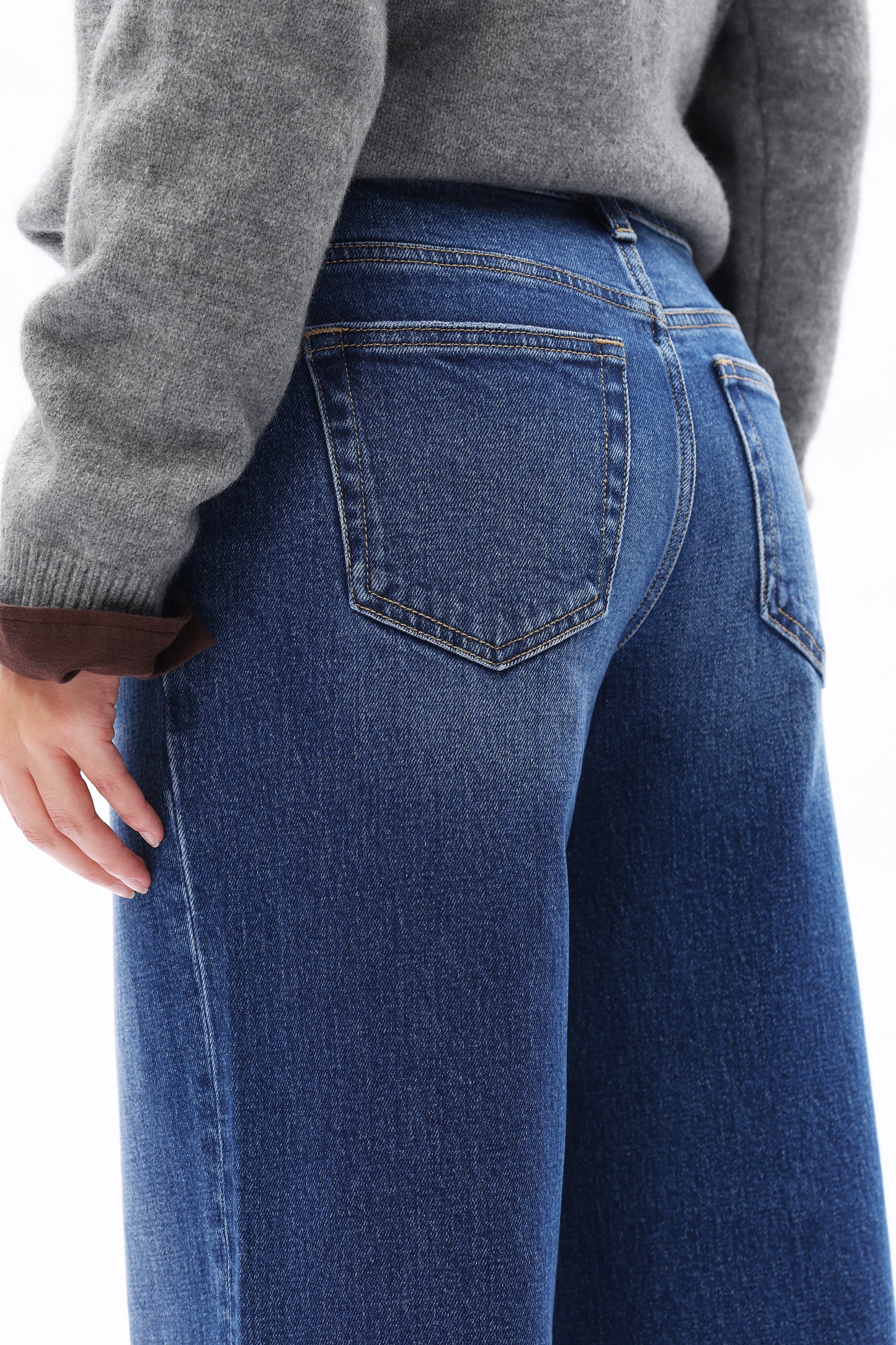 LOW RISE WIDE LEG ANKLE