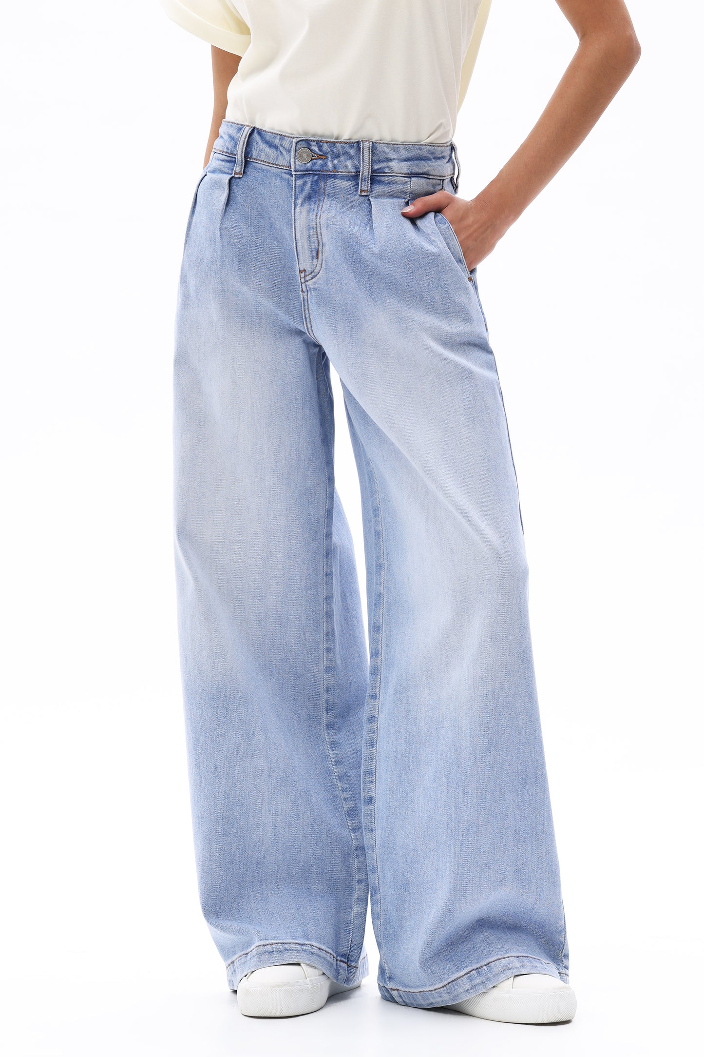 JEREMY MID RISE BAGGY DENIM JEANS