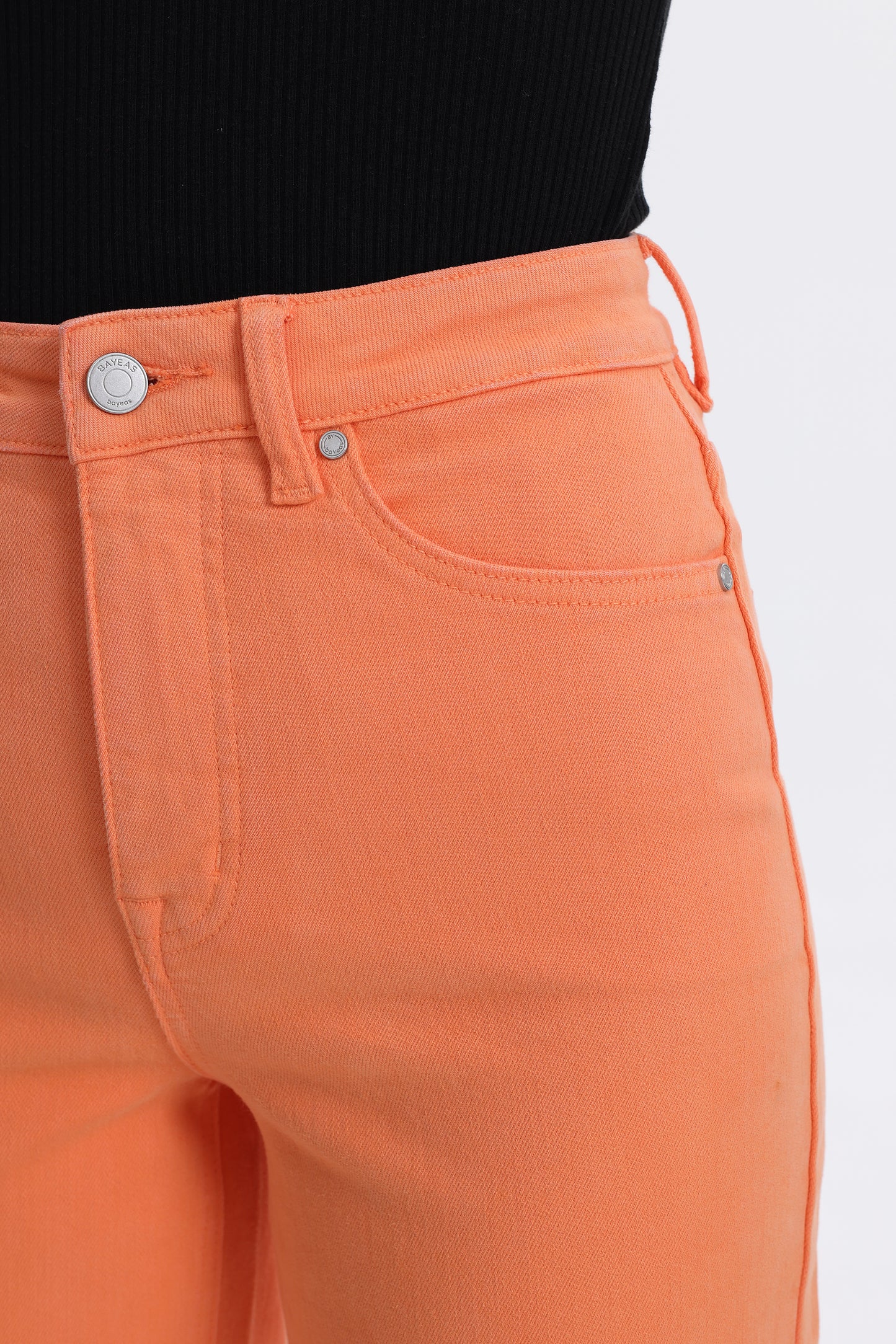 HIGH RISE WIDE LEG BYW8015 ORANGE