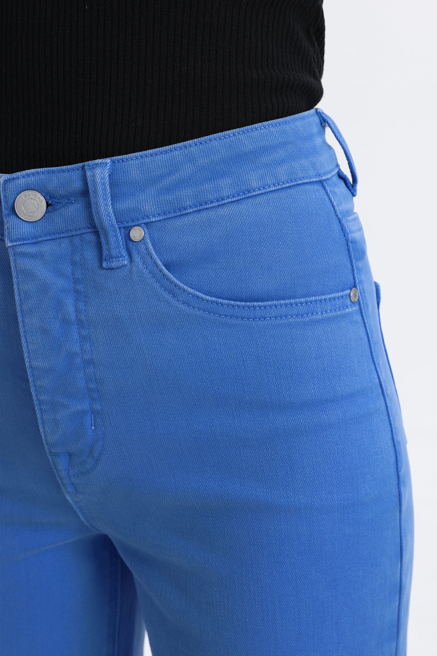 HIGH RISE WIDE LEG BYW8015 BLUE