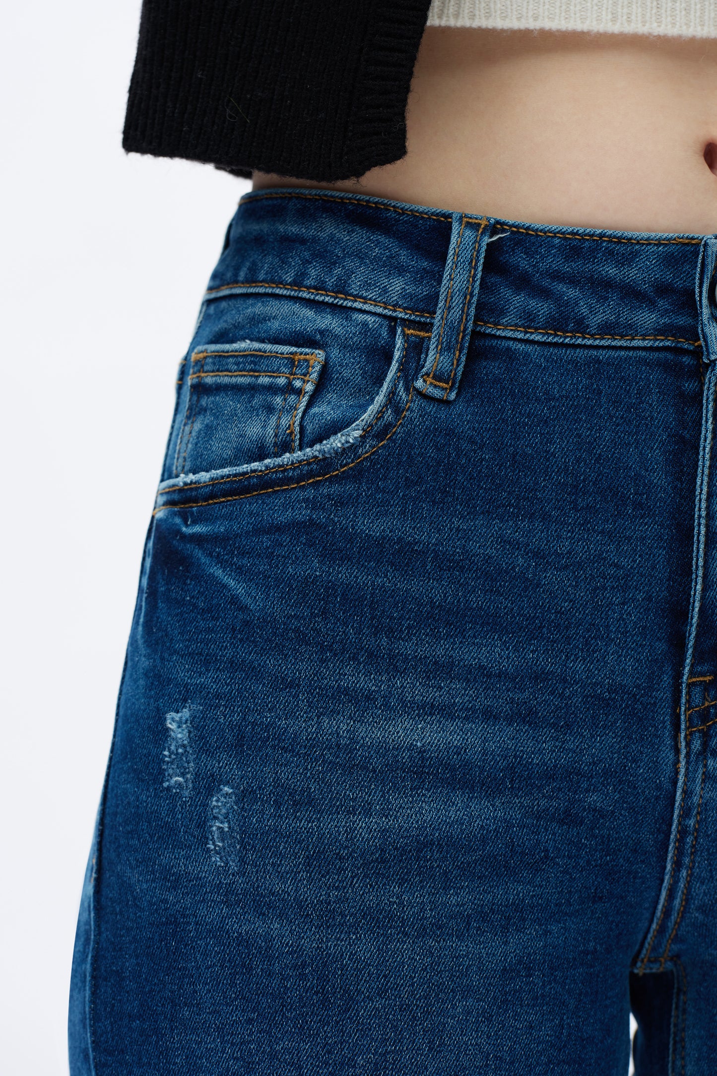 ALSA MID RISE WIDE LEG