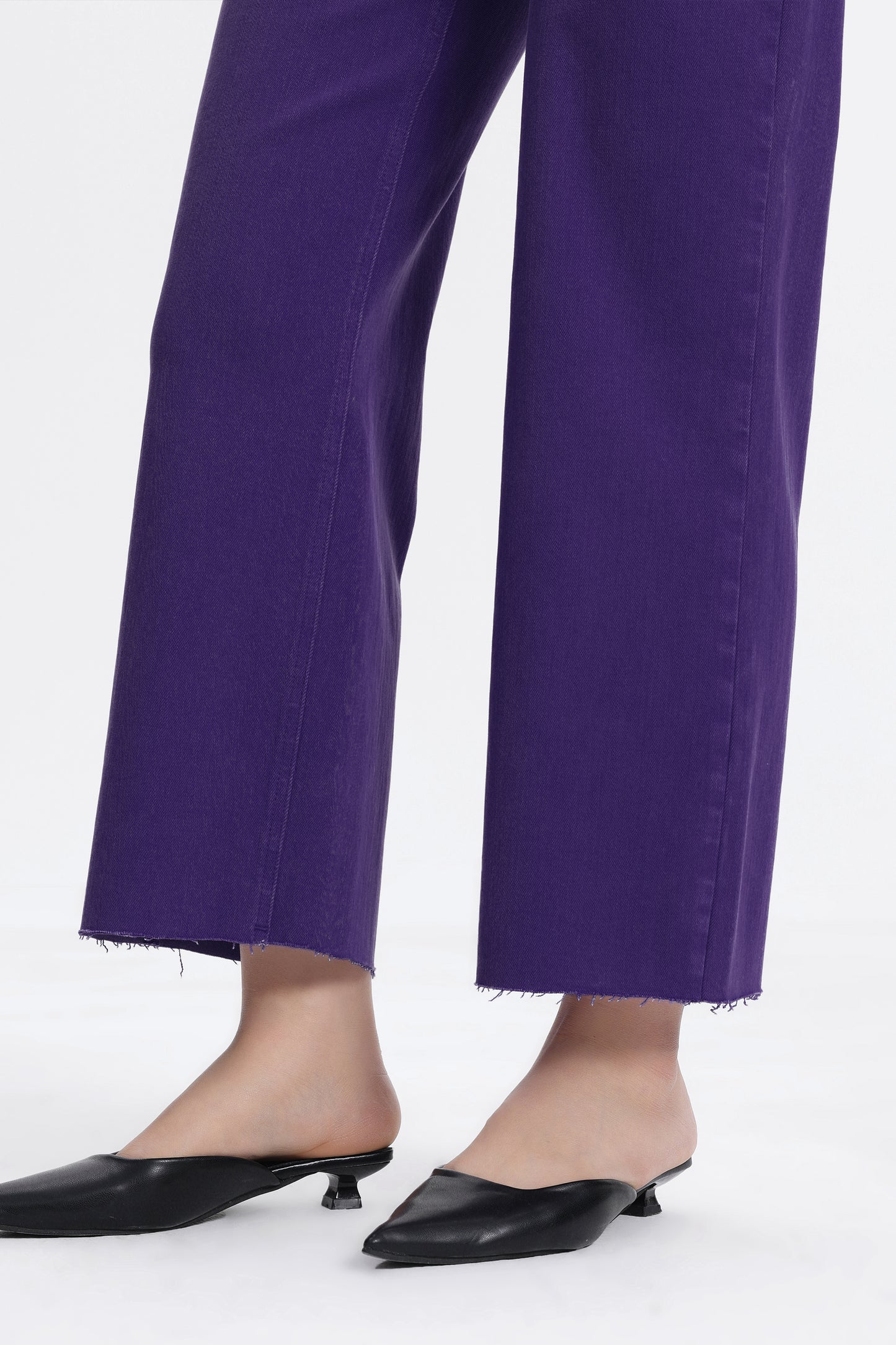 HIGH RISE WIDE LEG BYW8015 PURPLE