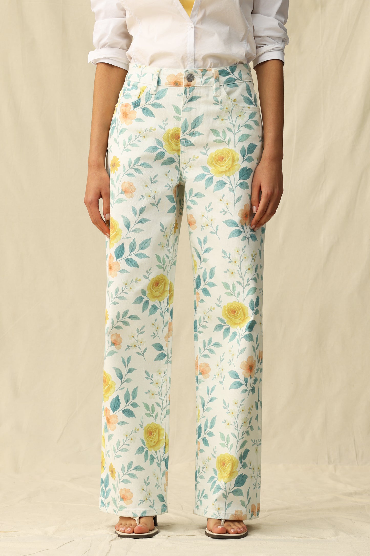 FLORA HIGH RISE WIDE LEG