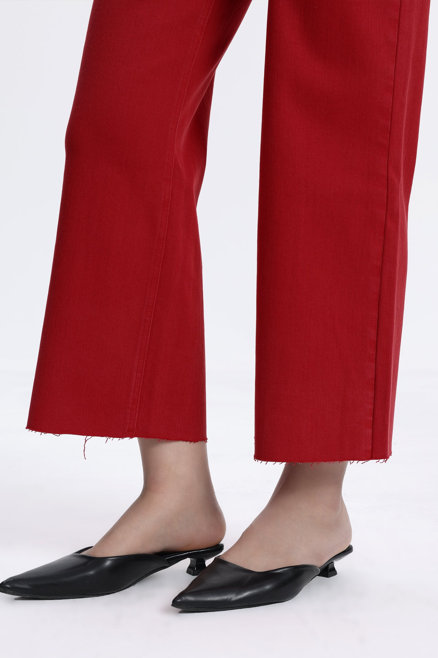 HIGH RISE WIDE LEG BYW8015 RED