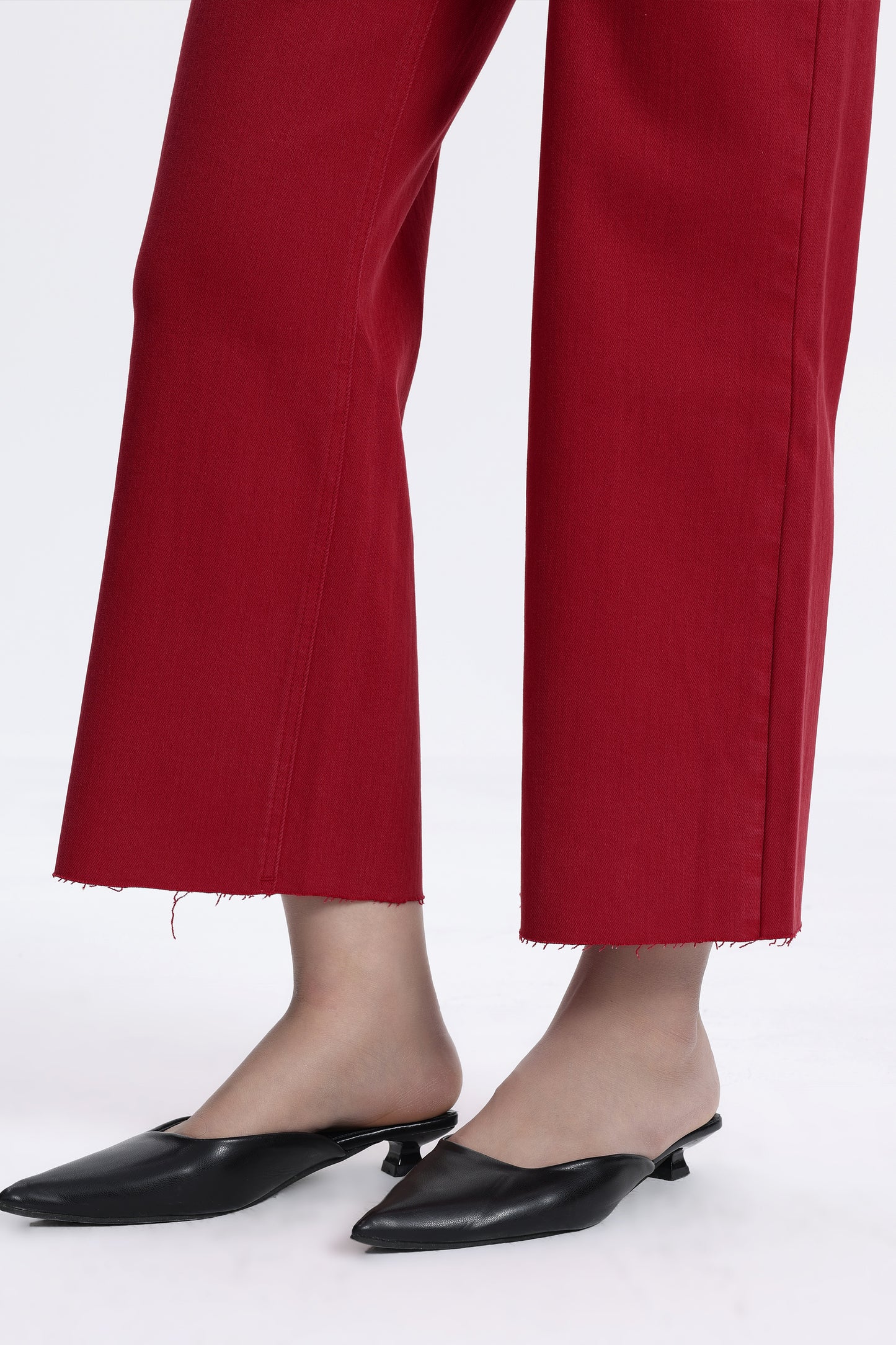 HIGH RISE WIDE LEG BYW8015 RED