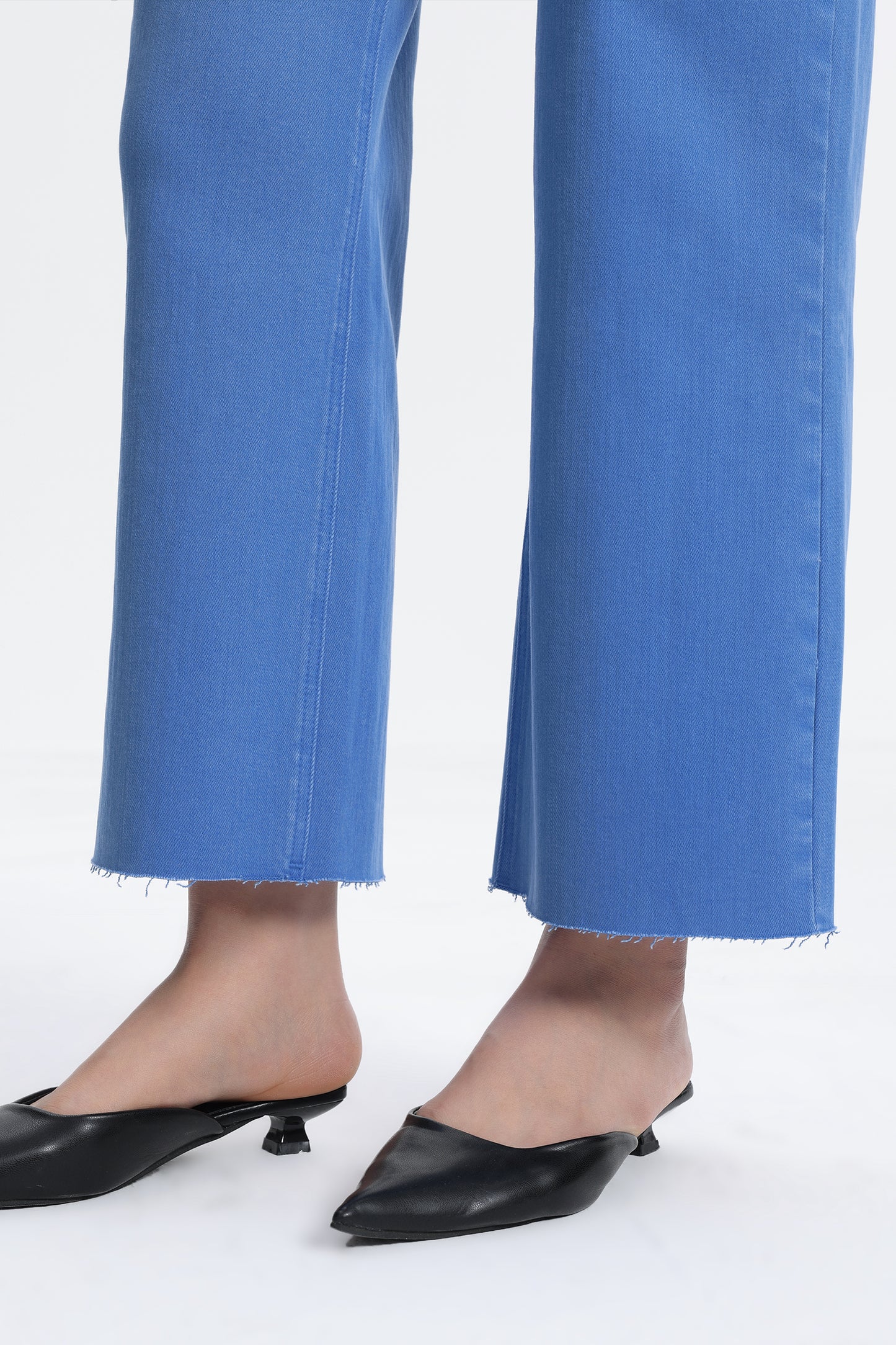 HIGH RISE WIDE LEG BYW8015 BLUE