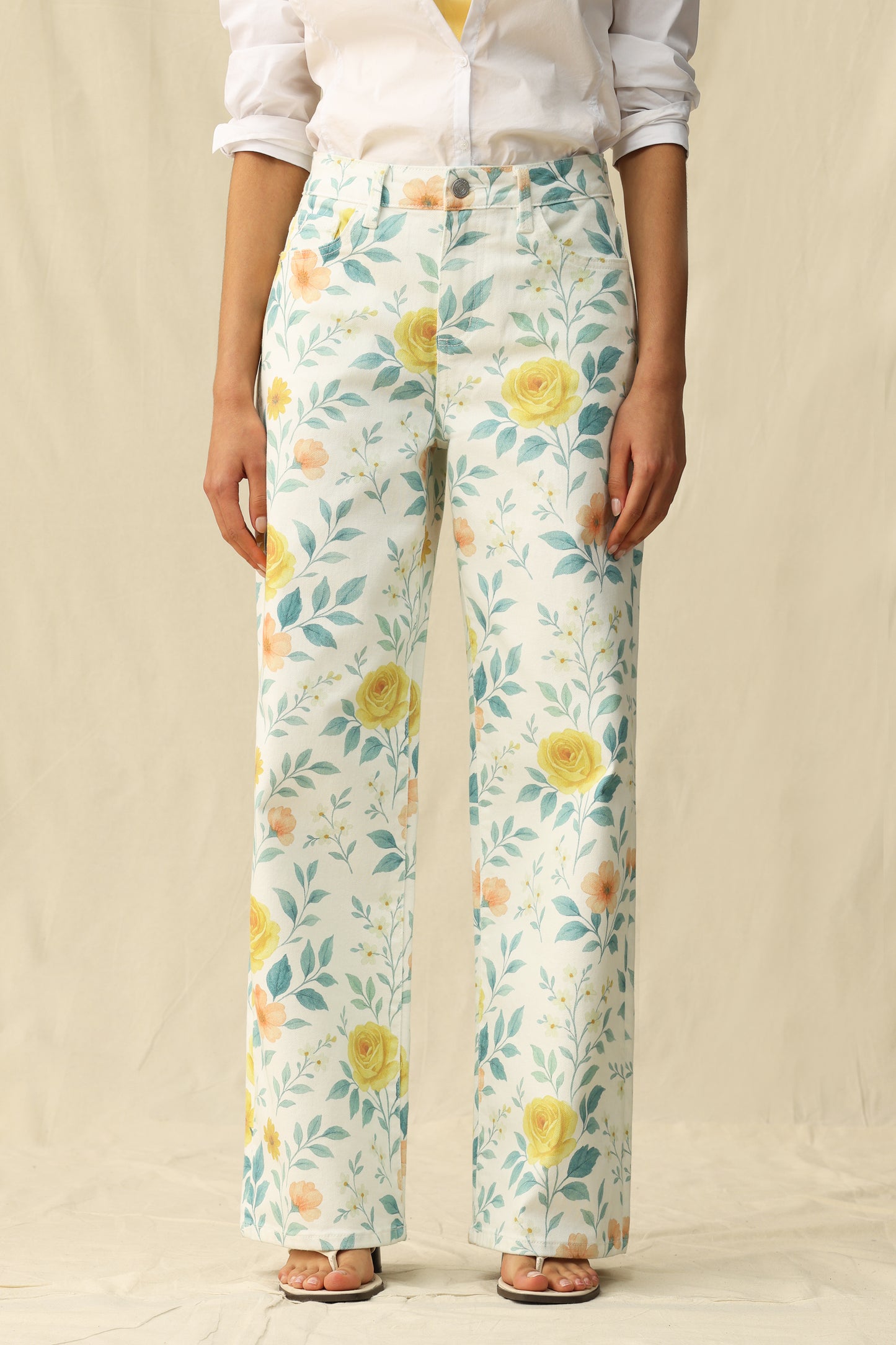 FLORA HIGH RISE WIDE LEG