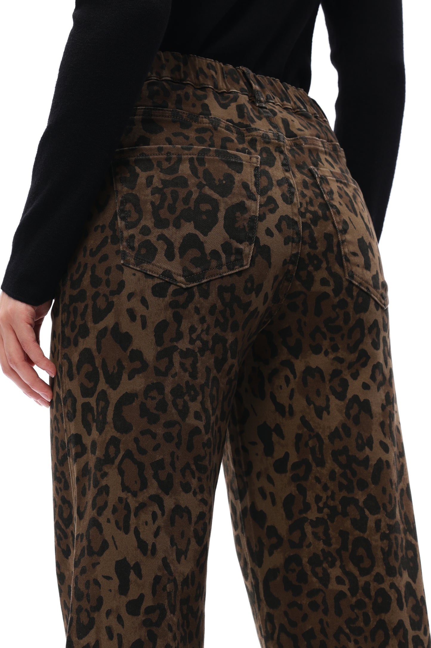 HIGH RISE RELAXED STRAIGHT PANTS