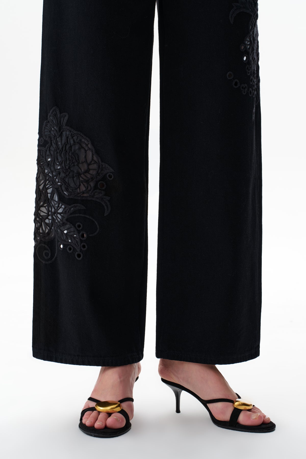 FLORA LOW RISE WIDE LEG