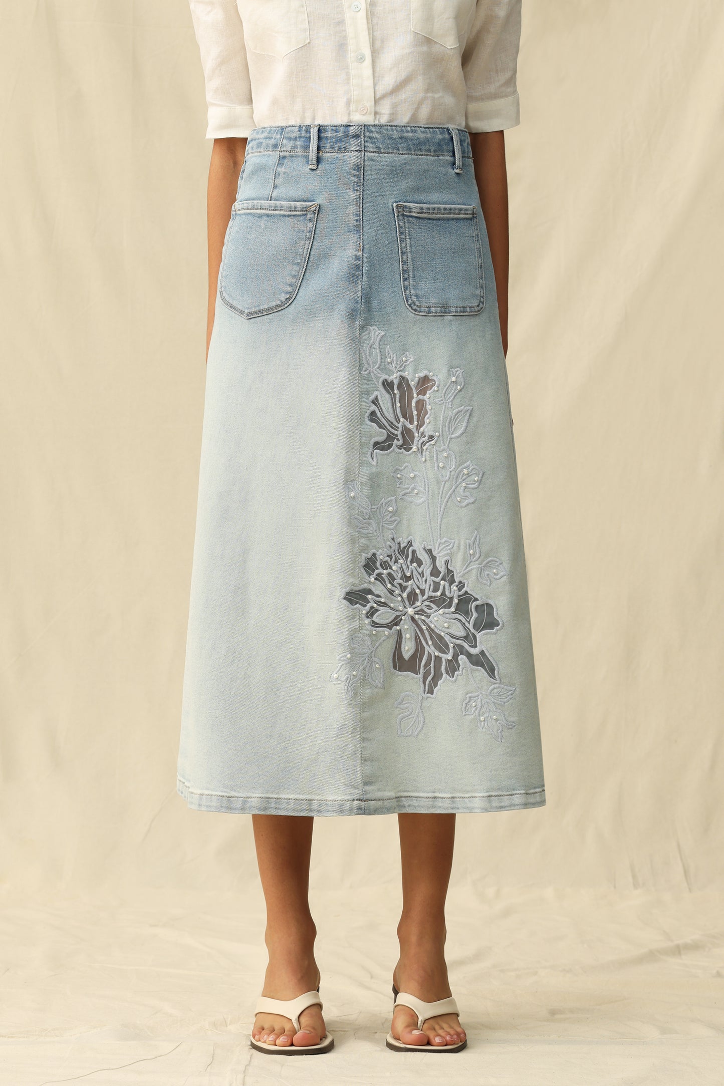 CAIUS MID RISE SKIRT