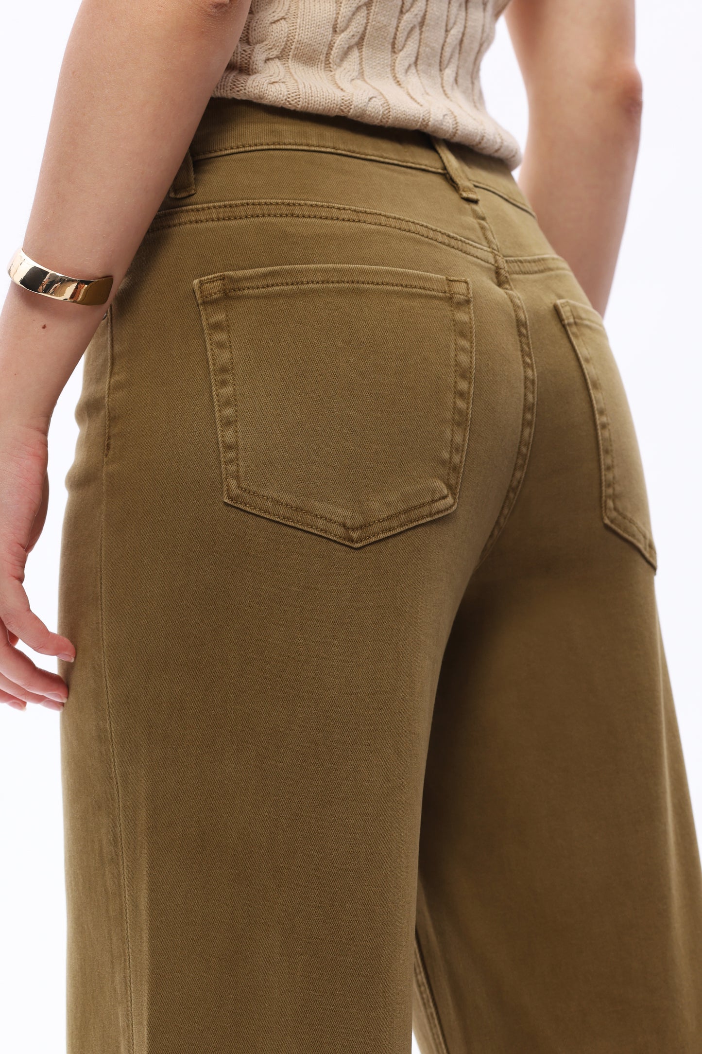 MID RISE STRAIGHT BYT5198 CAMEL