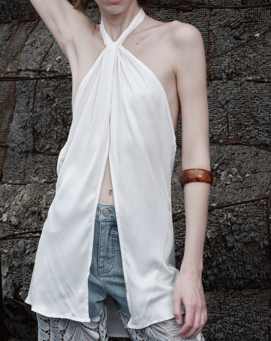 CROSSOVER HALTER TOP BYC0004