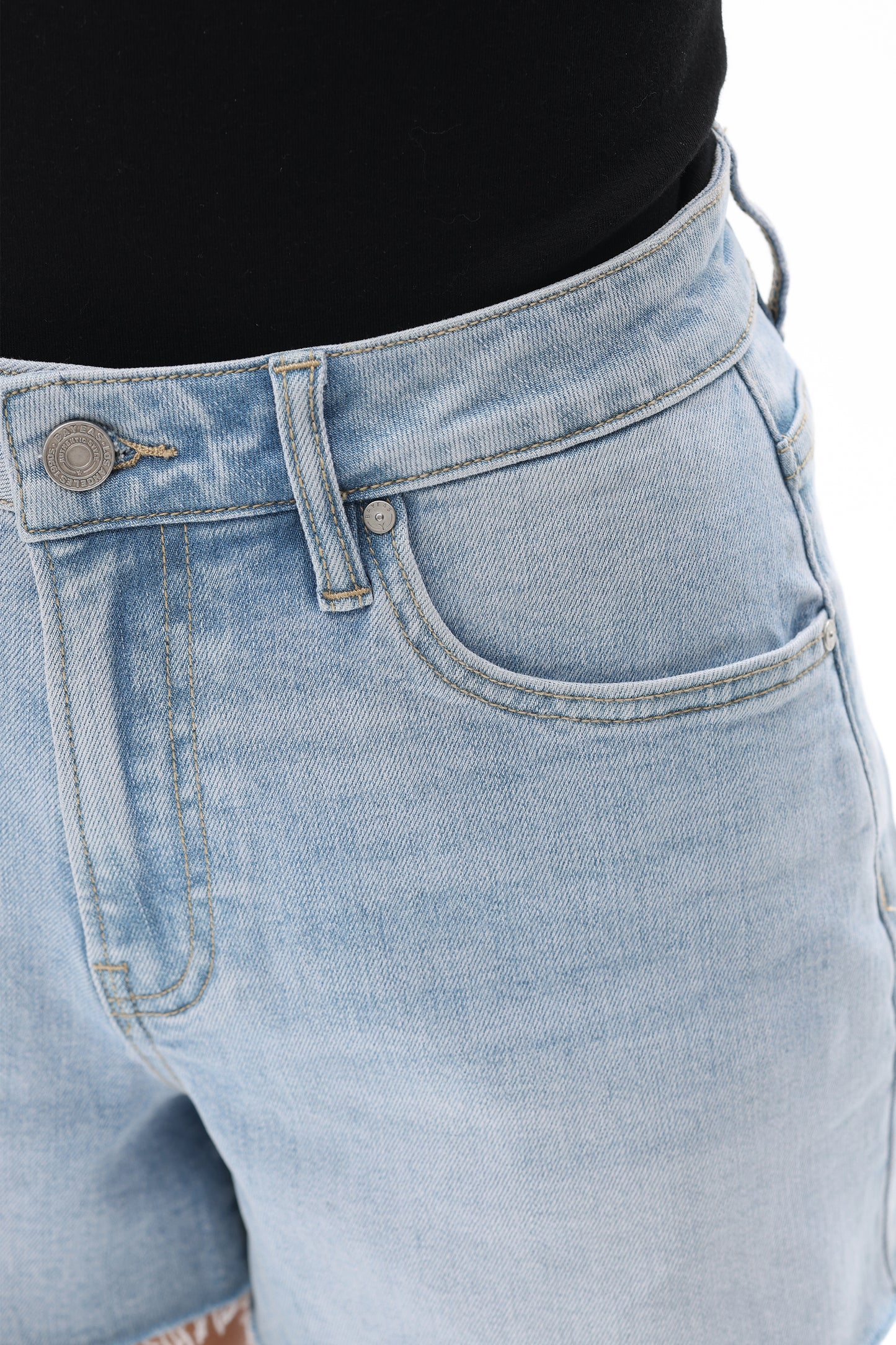 CAIUS MID RISE SHORTS BYH6123D (BYHE250) LIGHT BLUE