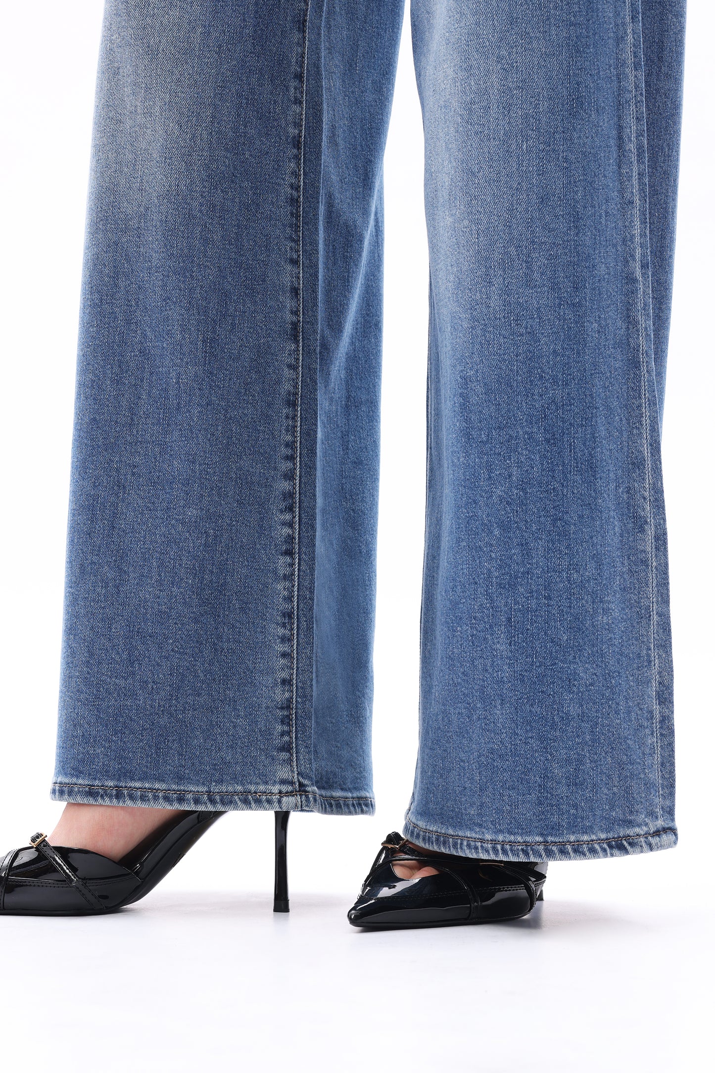 MID RISE WIDE LEG