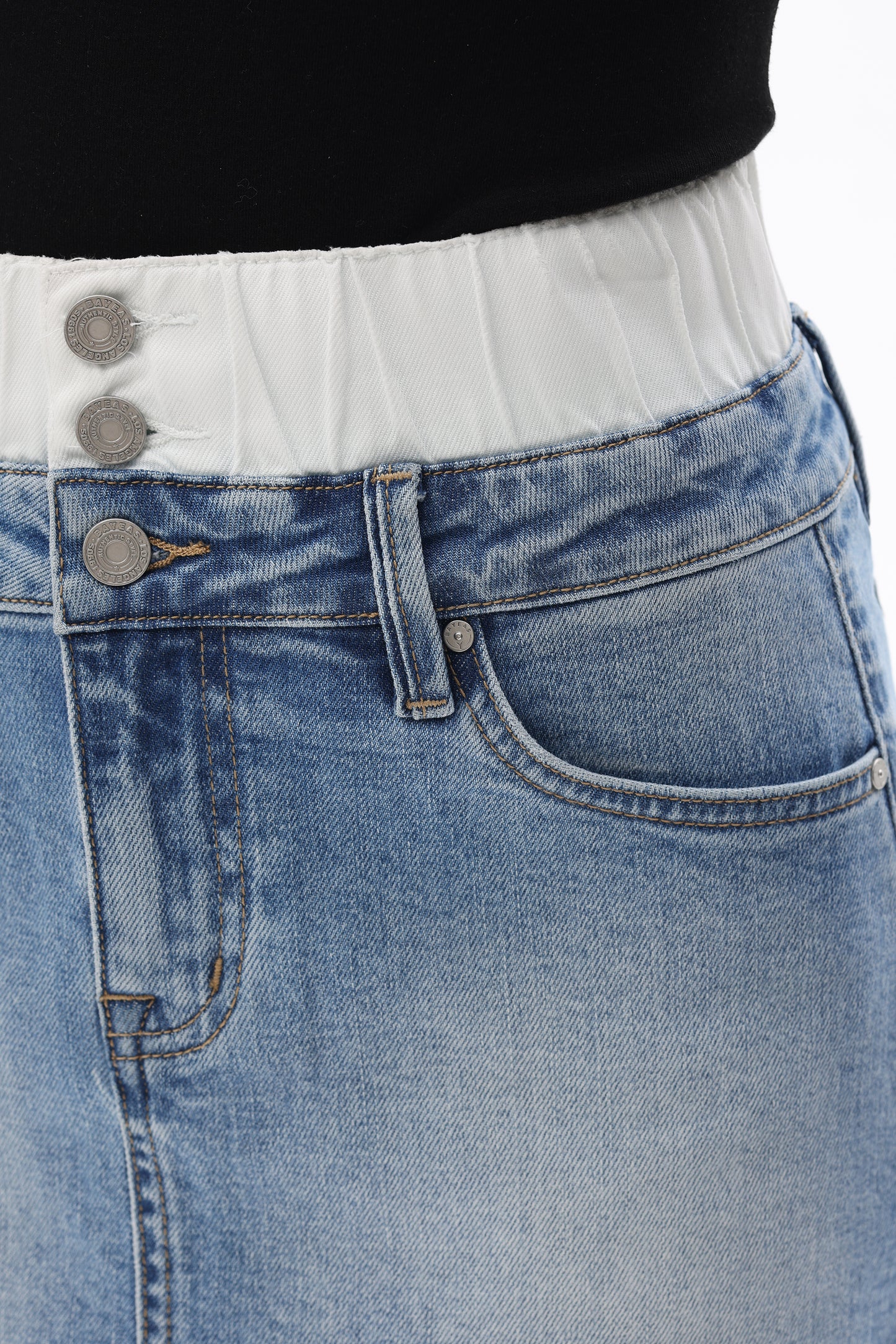 CAIUS HIGH RISE SKIRT BYK7081 (BYJJ026) MEDIUM BLUE