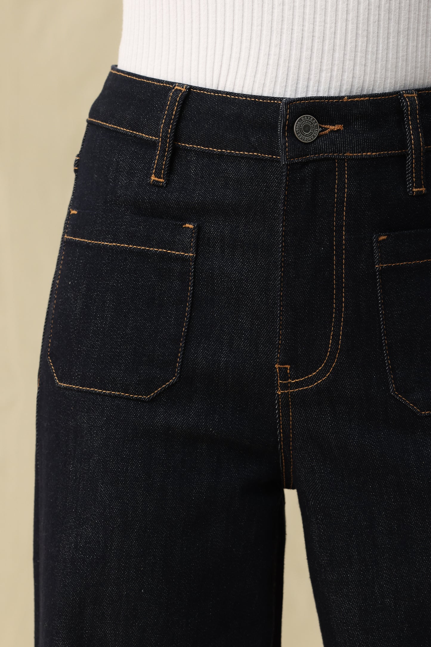 HIGH RISE WIDE LEG BYW8235 (BYJJ004) RINSE WASH