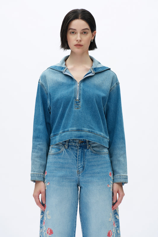 CROPPED HOODIE