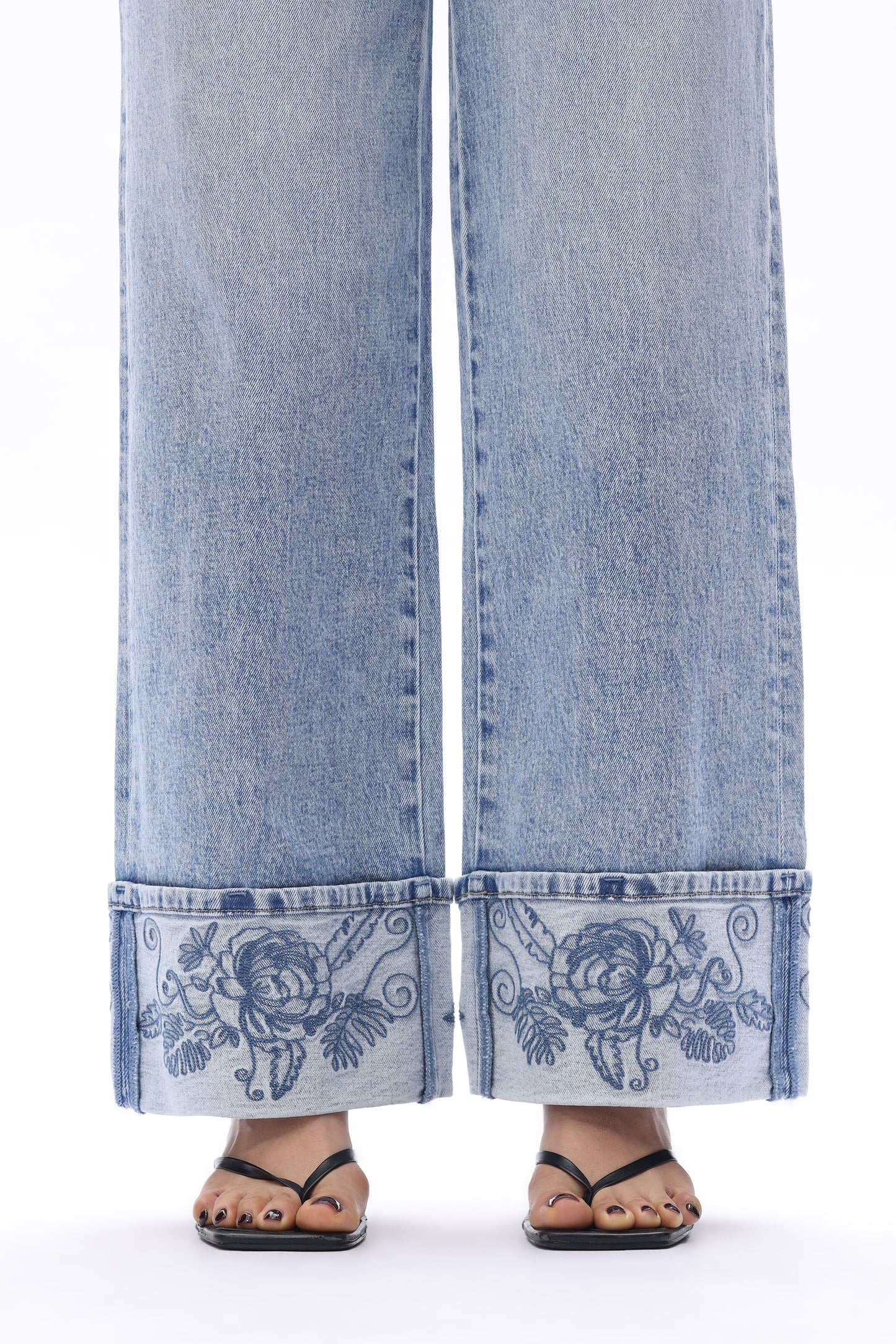 FLORA HIGH RISE WIDE LEG