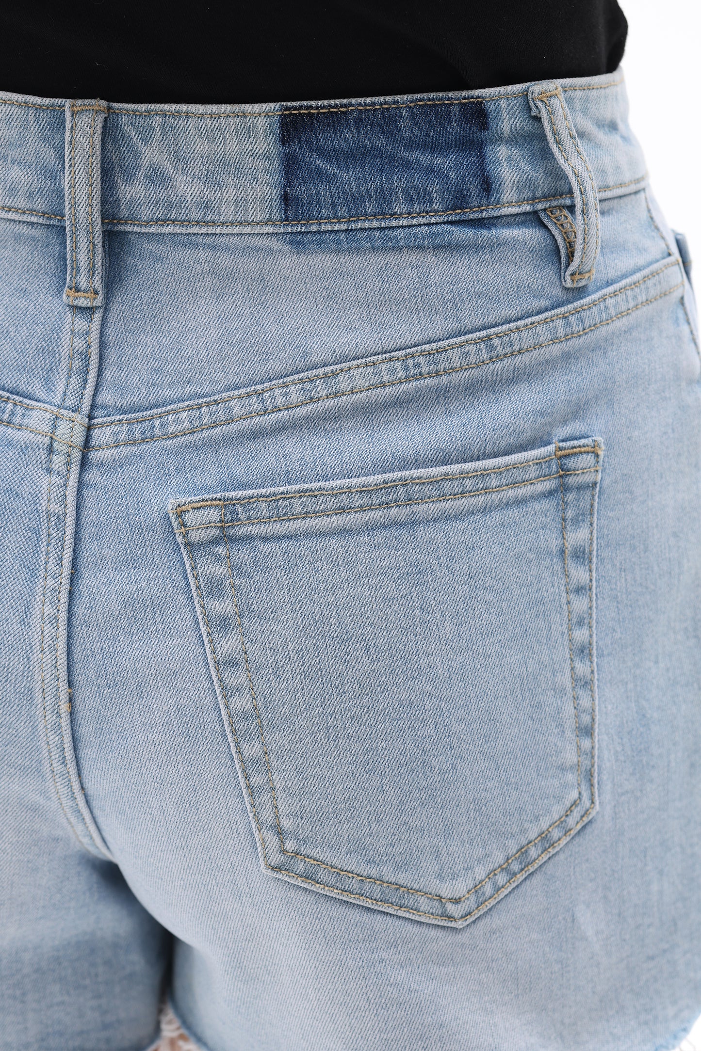 CAIUS MID RISE SHORTS BYH6123D (BYHE250) LIGHT BLUE