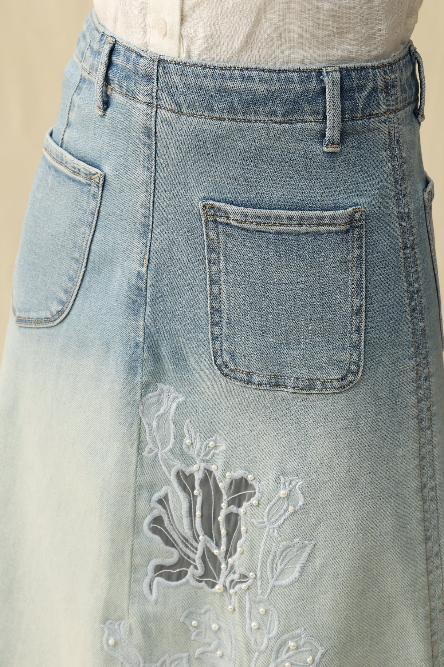 CAIUS MID RISE SKIRT