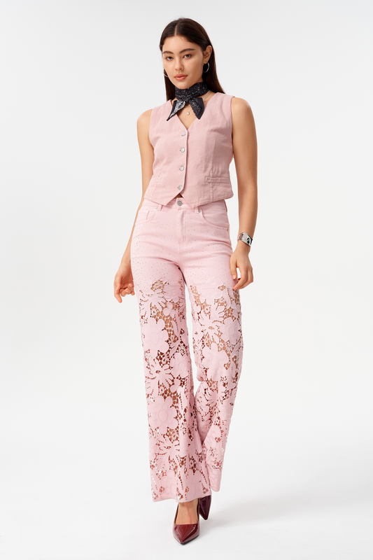 FLORA HIGH RISE WIDE LEG