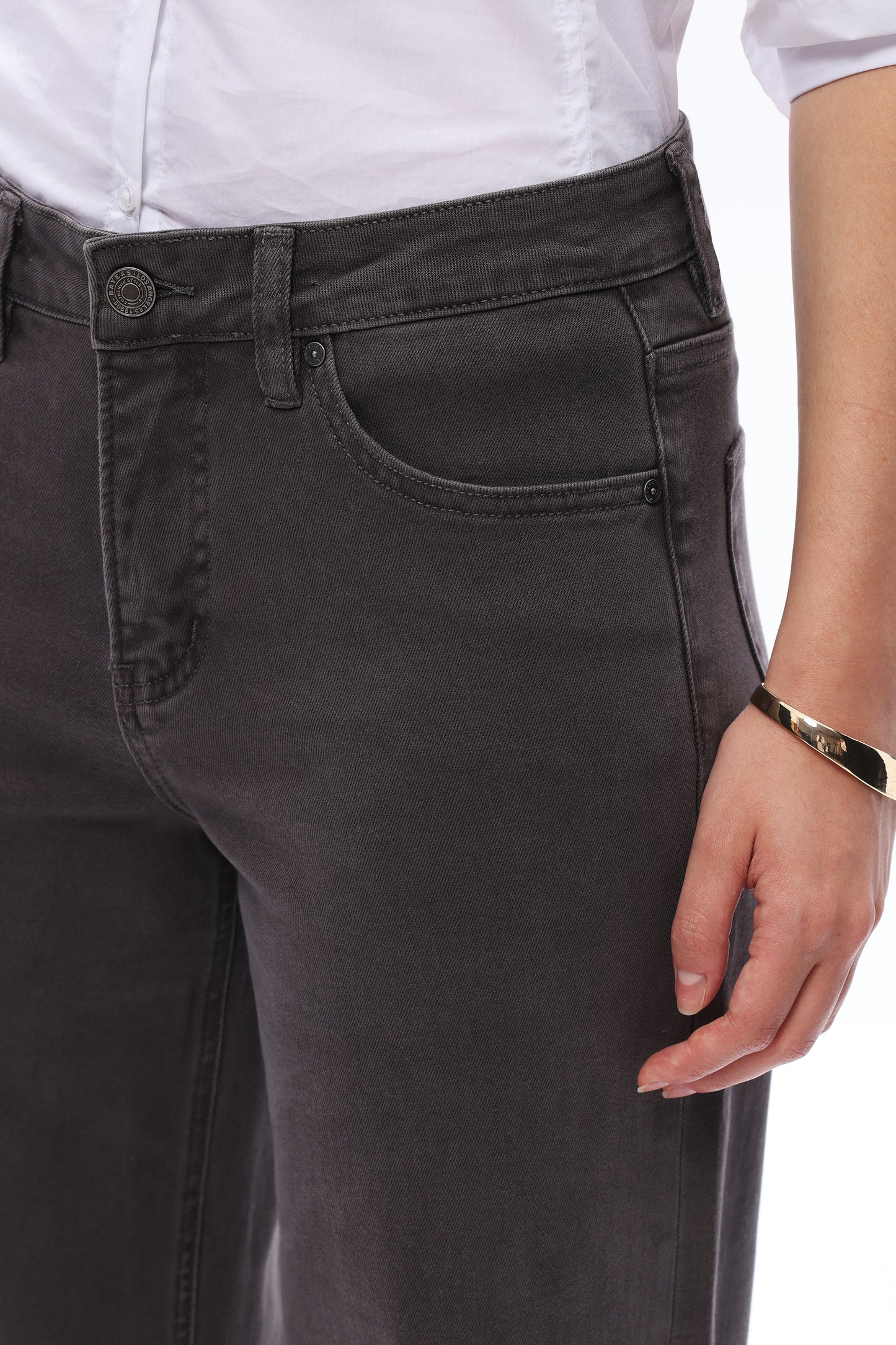 PLUS MID RISE STRAIGHT BYT5198-P GRAY