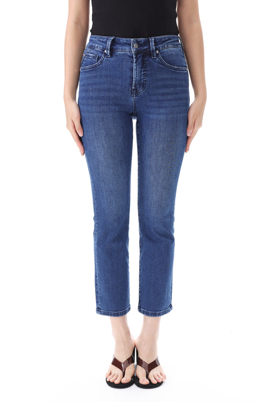 HONG KONG MID RISE SLIM STRAIGHT JEANS BYT5360