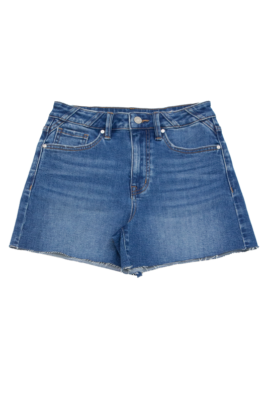 VALENTINE HIGH RISE SHORTS BYH6139 (BYMJ280) MEDIUM BLUE