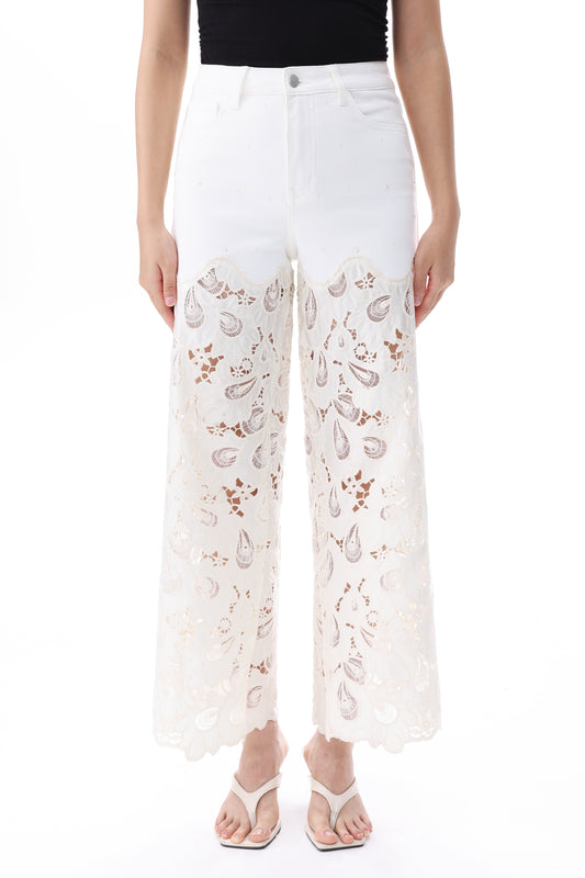 NEW YORK HIGH RISE WIDE LEG PANTS BYW8432