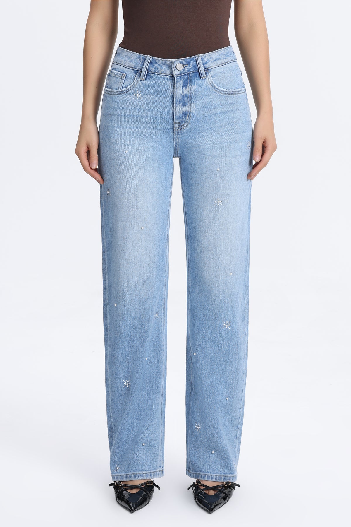 TOKYO MID RISE BABY BARREL JEANS BYOX072 PEARL ECHO