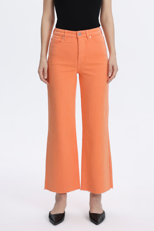 HIGH RISE WIDE LEG BYW8015 ORANGE