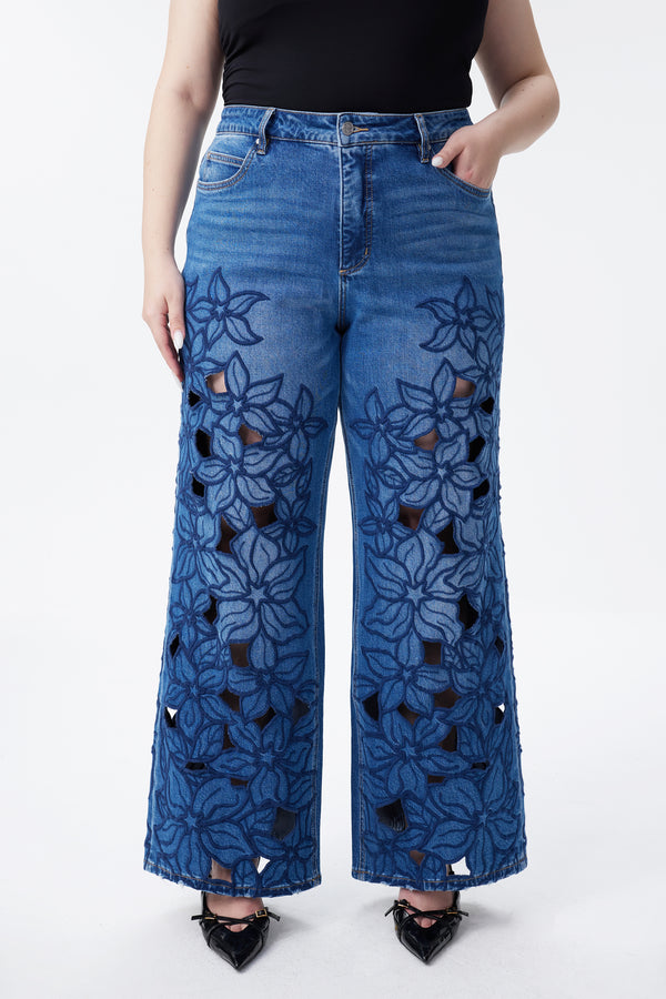 PLUS HIGH RISE WIDE LEG